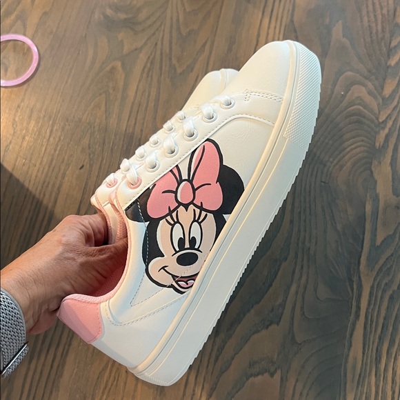 Disney Shoes - Disney White and Pink Athletic Shoes